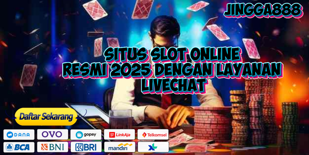 SITUS SLOT ONLINE RESMI 2025 DENGAN LAYANAN LIVECHAT